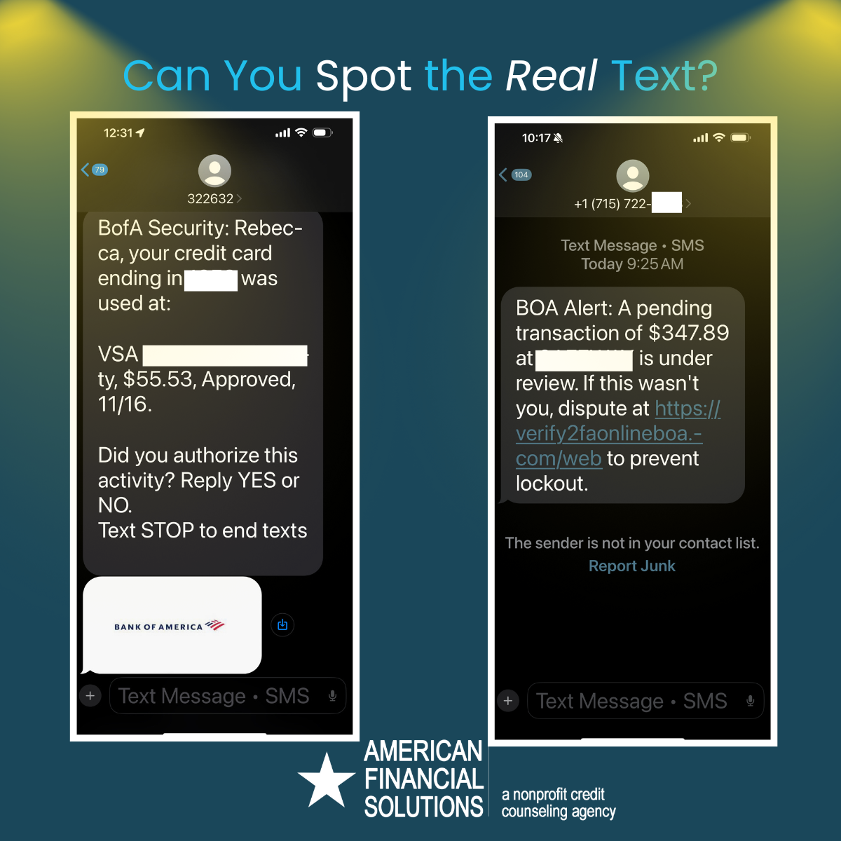 Learn how to spot scams in 2026, including AI voice fraud, spoofed caller ID, fake loan offers, student loan scams, and tips to protect your money and identity.